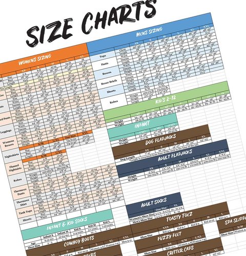 Size Charts